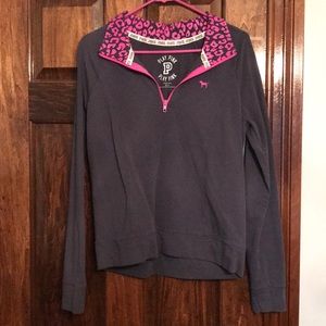 PINK size M half-zip